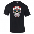 NA121 NABD Floral Skull T Shirt (2016 New Design)